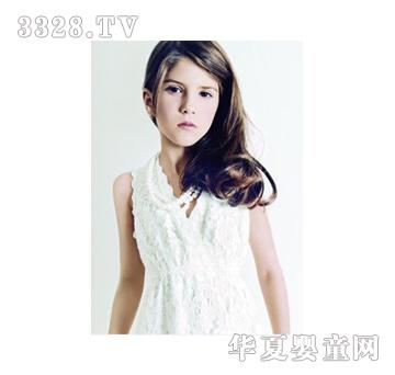 ��ϲ�ϰ�ɫŮͯȹ