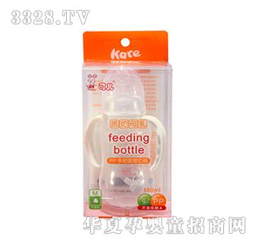 可兒180ml-PP手把吸管奶瓶KR-1025